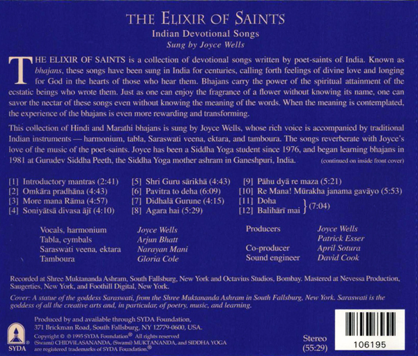 The Elixir of Saints